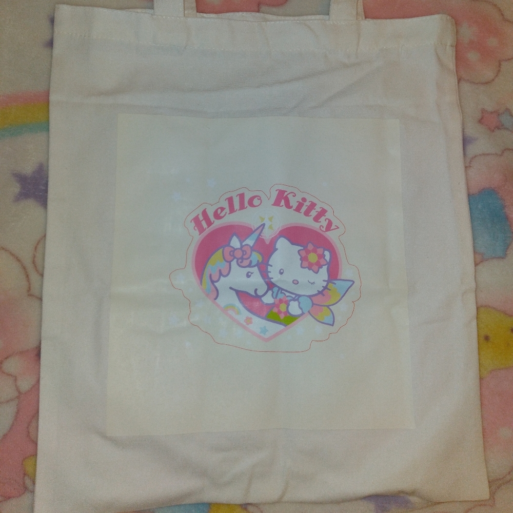NEW Hello Kitty Vintage Print Tote Bag